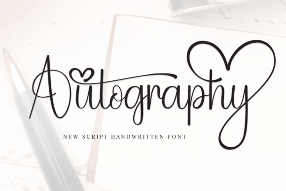 Autography: A Flowing Script Font for Elegant Designs