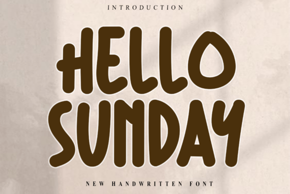 Discover the Elegance of the Hello Sunday Font