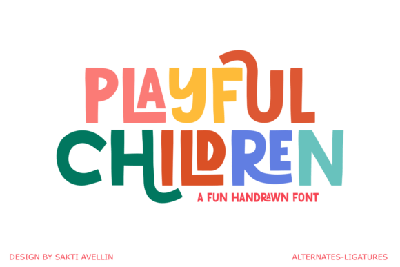 Playful Children: A Font That Captures Childhood Joy